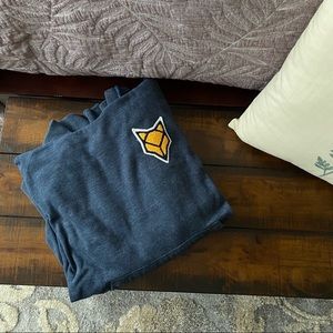 Aeropostale Prince & Fox Sweatshirt - Heather Blue